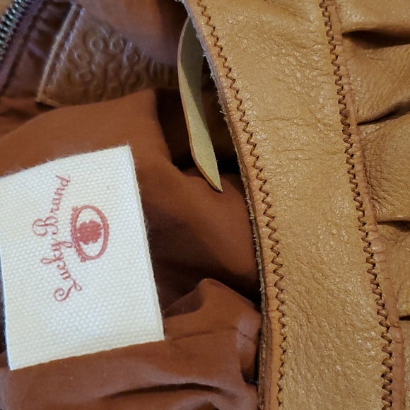 Lucky Brand large tan leather bag - Picture 4 of 12
